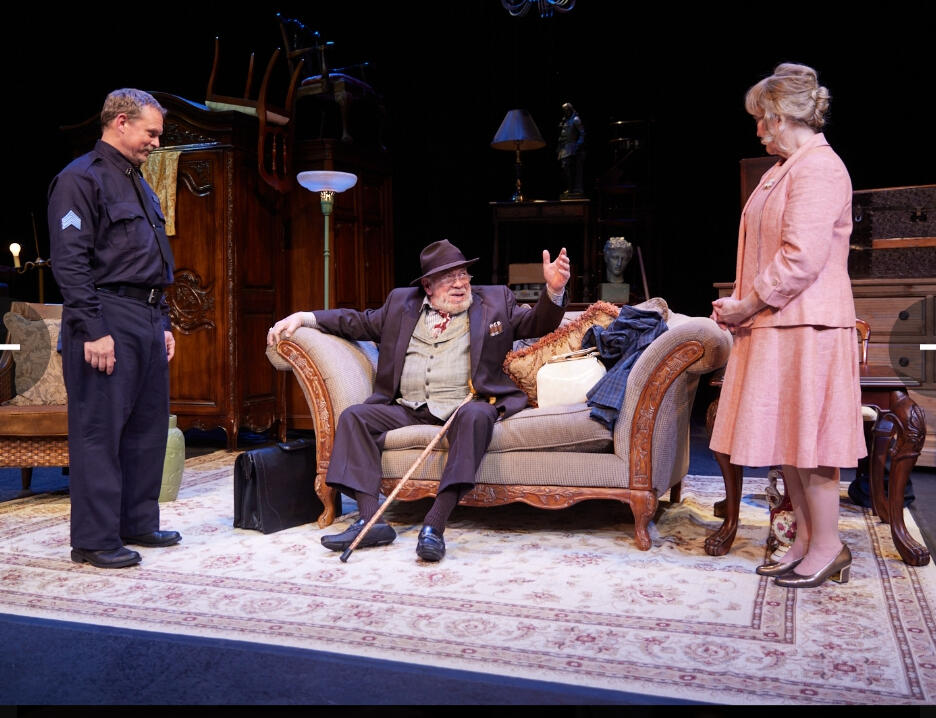 Victor Raider-Wexler entertains and maddens Victor as he appraises the furniture.